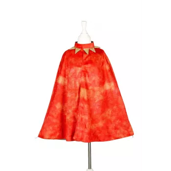 Souza! Mantello costume reversibile re e drago rosso, 4-7 anni
