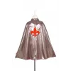 Souza! Mantello costume reversibile re e drago rosso, 4-7 anni