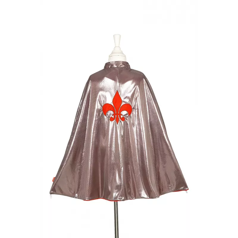 Souza! Mantello costume reversibile re e drago rosso, 4-7 anni