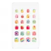 Souza! Unghie finte per bambino assortimento frutta (confezione grande da 10 set)
