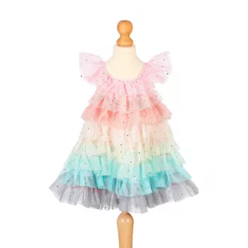 Souza! Costume vestito in tulle principessa arcobaleno Fenne per bambina 3-4 anni