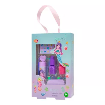Souza! Set trucco e nail styling sirena per bambino 5 pezzi