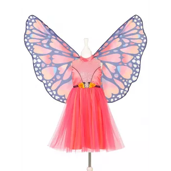 Souza! Set vestito e ali costume farfalla Papillon 3-4 anni