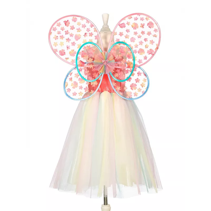 SOUZA! Set costume fata farfalla Flora - vestito e ali per bambina 5-7 anni