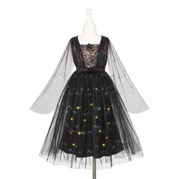 SOUZA! Vestito costume strega Agatha con luci LED per bambina 5-7 anni