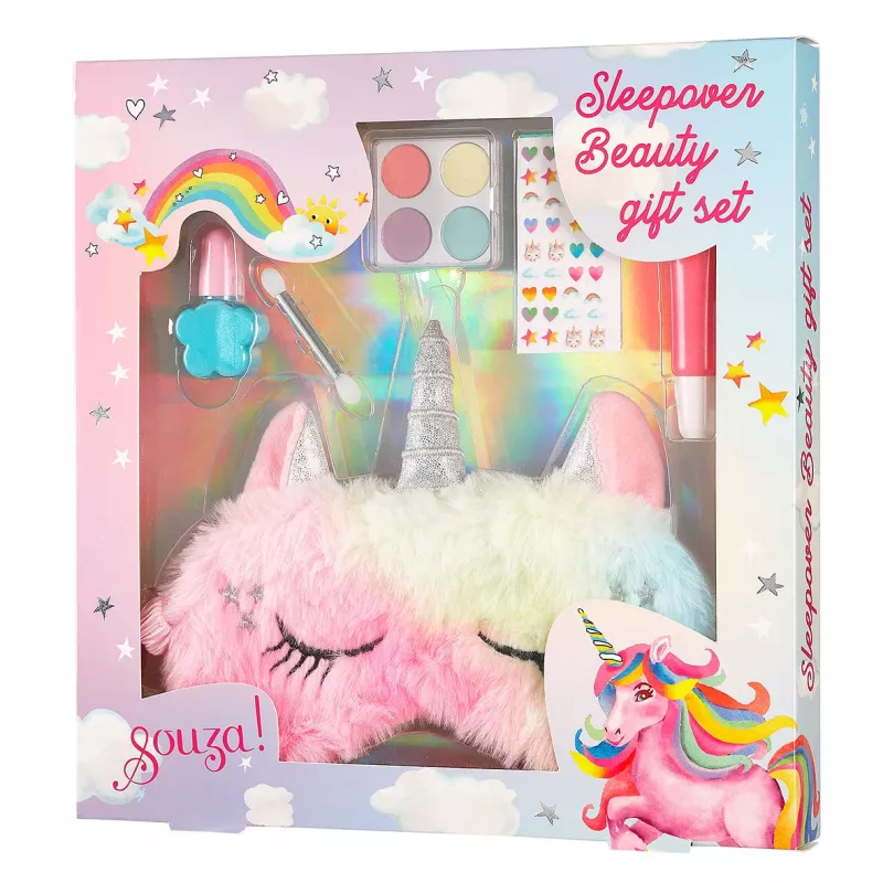 Souza! Set trucco per bambino unicorno con mascherina per dormire 107501