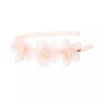 Souza! Cerchietto per capelli in tulle con fiori Pia per bambina - rosa