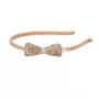 Souza! Cerchietto con fiocco dorato e paillettes Francis per bambini