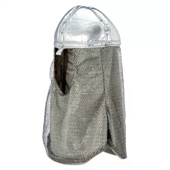 Souza! Casco cavaliere morbido con cotta di maglia Amaury