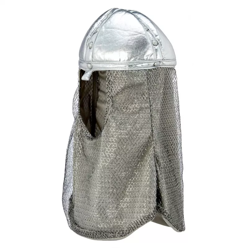 Souza! Casco cavaliere morbido con cotta di maglia Amaury