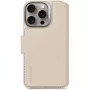 Decoded Leather Detachable Wallet Case per iPhone 16 Pro compatibile MagSafe (Clay)