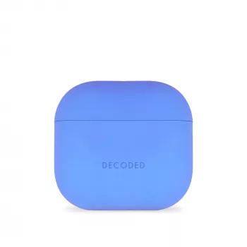 Decoded Silicone Aircase per AirPods 4ª generazione - blu
