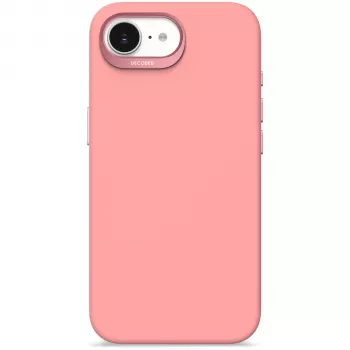 Decoded AntiMicrobial Silicone Backcover per iPhone 16e / 17e compatibile MagSafe - Bubble Gum