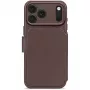 Decoded Leather Detachable Wallet per iPhone 17 Pro compatibile MagSafe - marrone cioccolato