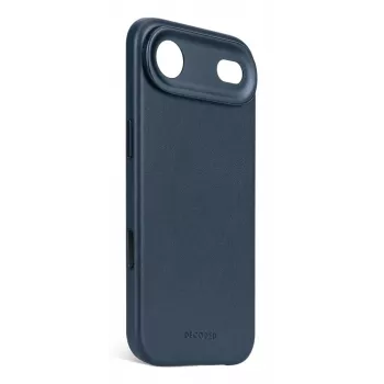 Decoded copertina posteriore in pelle per iPhone 17 Air compatibile MagSafe - Navy Shadow