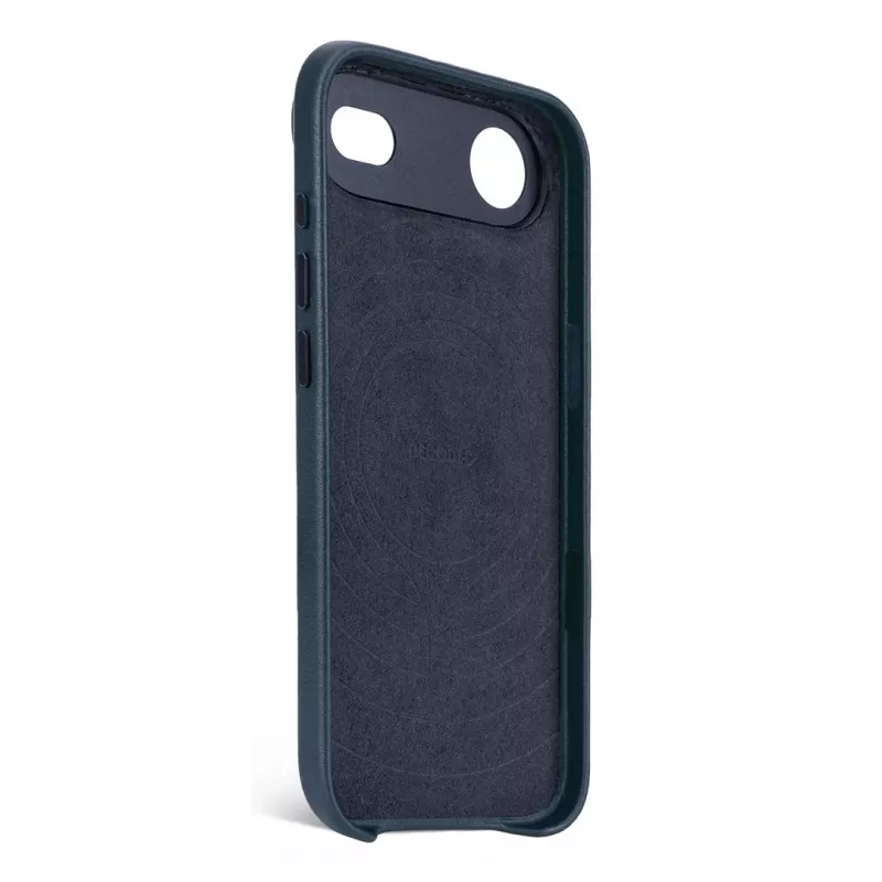 Decoded copertina posteriore in pelle per iPhone 17 Air compatibile MagSafe - Navy Shadow