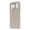 Decoded custodia posteriore in pelle per iPhone 17 Pro Max compatibile MagSafe Solid Clay
