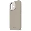 Decoded Back Cover in silicone antimicrobico per iPhone 17 compatibile MagSafe tortora