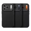 Decoded Back Cover in silicone antimicrobico per iPhone 17 Pro compatibile MagSafe (nero phantom)