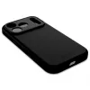 Decoded Back Cover in silicone antimicrobico per iPhone 17 Pro compatibile MagSafe (nero phantom)