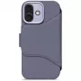 Decoded Portafoglio rimovibile in silicone iPhone 17 blu forever