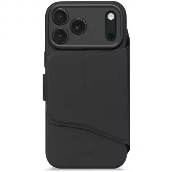 Decoded Silicone Detachable Wallet Case per Apple iPhone 17 Pro Max - nero