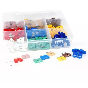 WKK assortimento di fusibili a lama 124 pezzi (732110)