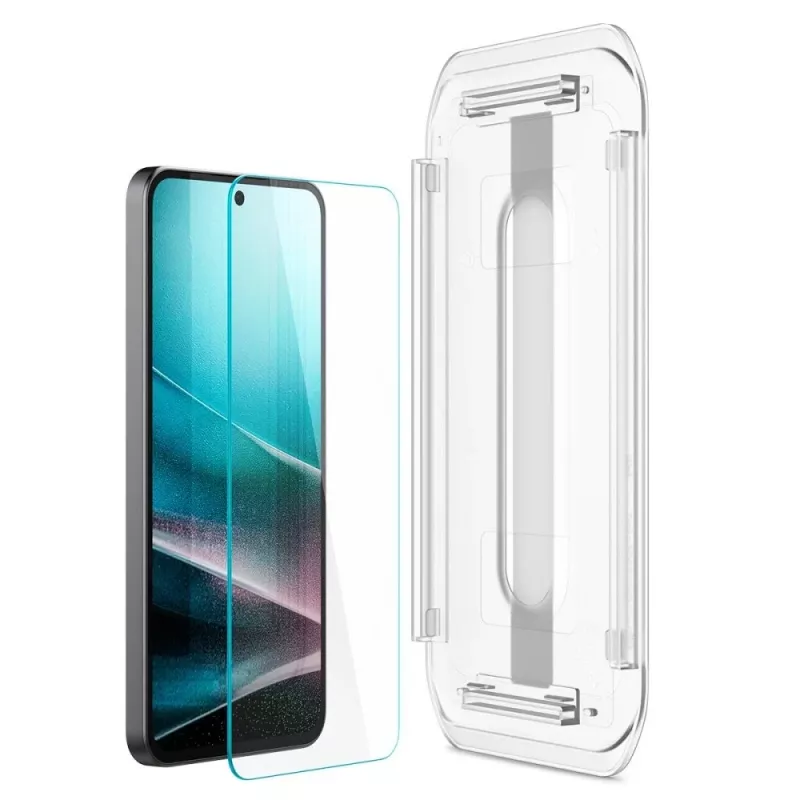 Spigen Glas.tR EZ Fit Confezione da 2 pellicole vetro temperato per Samsung Galaxy A36 5G trasparente