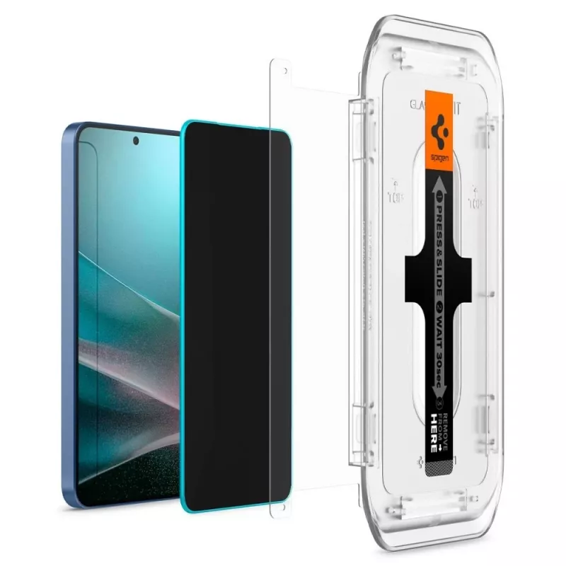 Spigen Glas.TR EZFIT HD Privacy Vetro privacy per Samsung Galaxy S24+ 2 pezzi