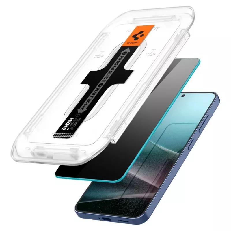 Spigen Glas.TR EZFIT HD Privacy Vetro privacy per Samsung Galaxy S24+ 2 pezzi