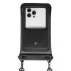 SPIGEN A611P custodia universale impermeabile galleggiante 2 pezzi nero opaco