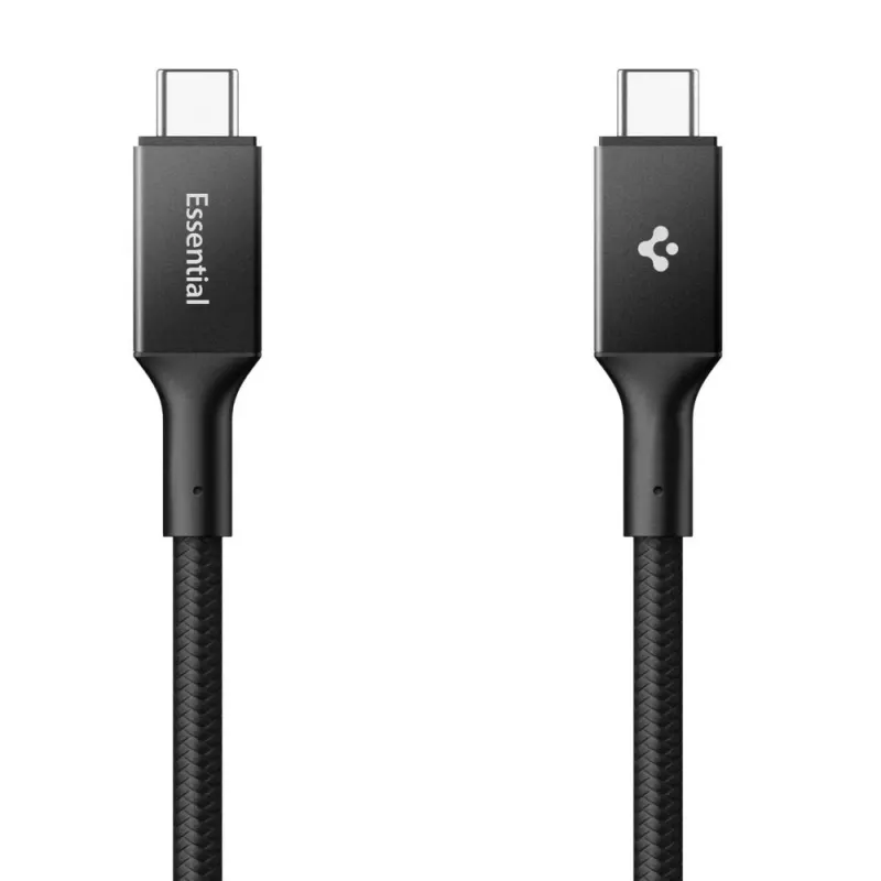 Spigen EB10010CC Essential cavo USB-C a USB-C 100W 1m nero