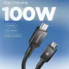SPIGEN EB10020CC Essential cavo USB-C a USB-C 100W 200cm nero