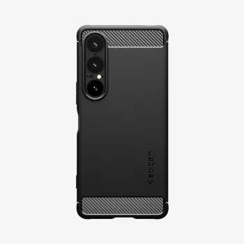 Spigen Rugged Armor Sony Xperia 1 VII nero opaco