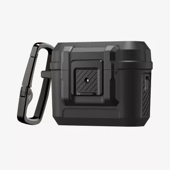Spigen Lock Fit Apple AirPods Pro 3 nero opaco