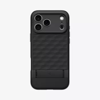 Spigen Parallax S MAG MagSafe cover per iPhone 17 Pro, nero opaco