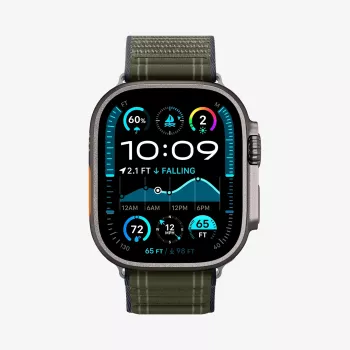 SPIGEN WBF0 Cinturino per Apple Watch 8/9/10/11/SE/Ultra (44/45/46/49 mm), verde