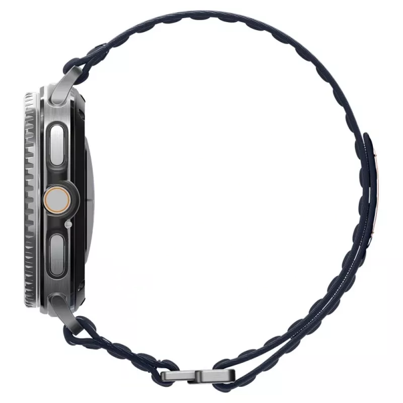 Spigen Rugged Armor Pro cinturino per Samsung Galaxy Watch 4/5/6/Classic (40/44/46 mm) - Navy