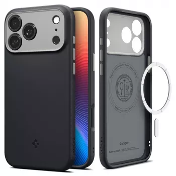 Spigen Nano Pop Mag MagSafe custodia per iPhone 17 Pro Max Black Sesame