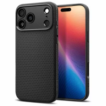 Spigen Liquid Air iPhone 17 Pro Max nero opaco