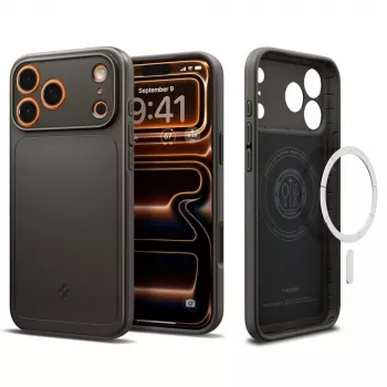 Custodia Spigen Thin Fit Mag MagSafe per iPhone 17 Pro Max (Gunmetal)