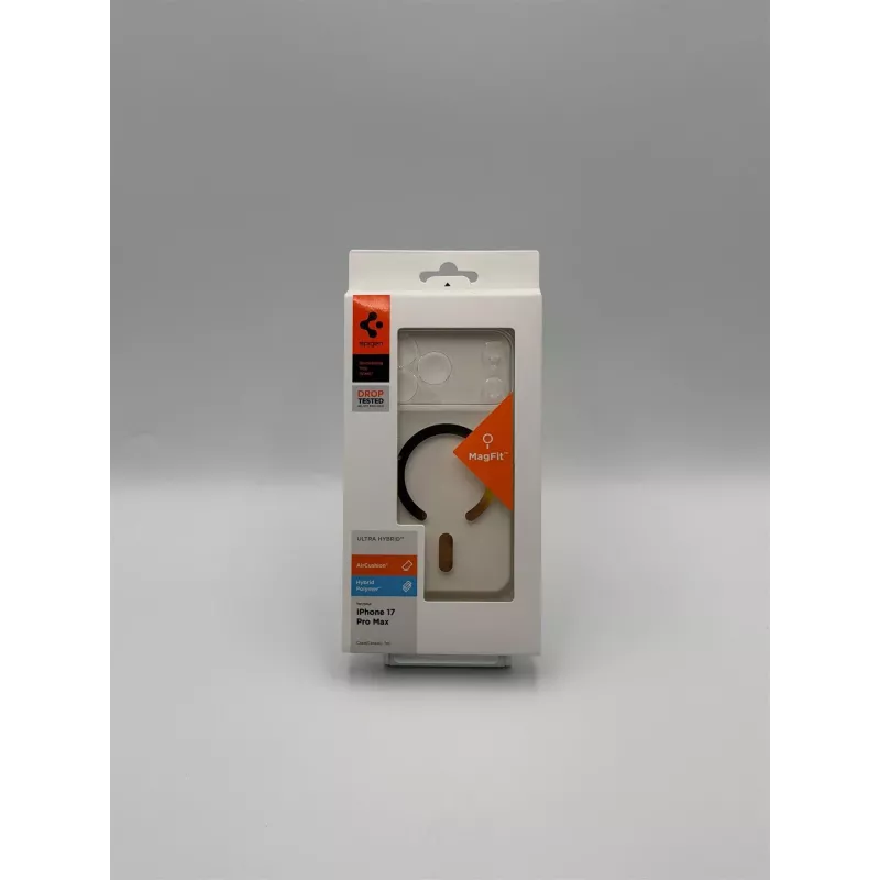 SPIGEN ULTRA HYBRID MAG MAGSAFE IPHONE 17 PRO MAX TRASPARENTE/ORO