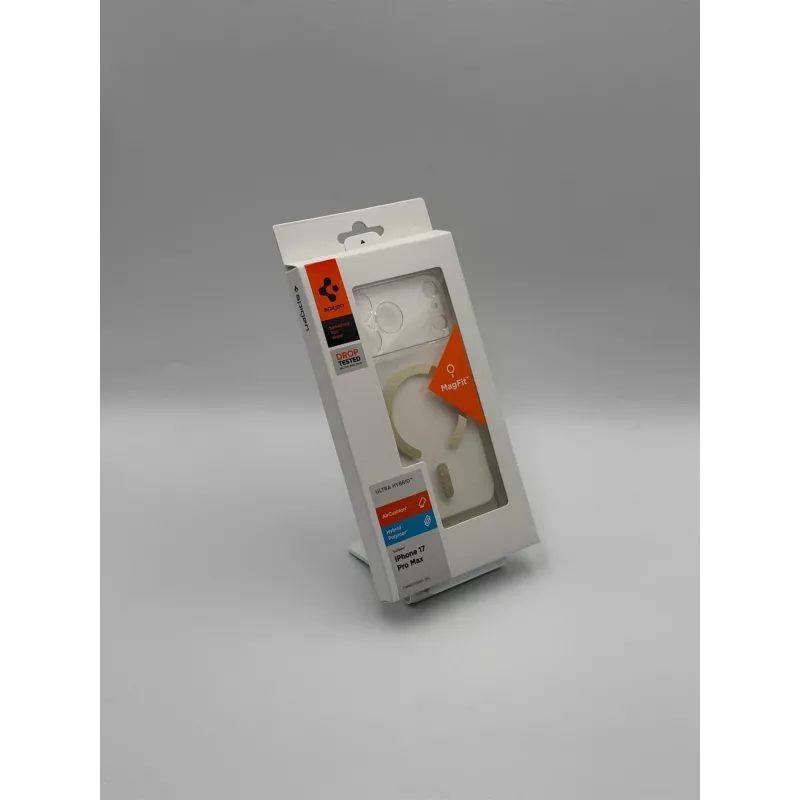 SPIGEN ULTRA HYBRID MAG MAGSAFE IPHONE 17 PRO MAX TRASPARENTE/ORO