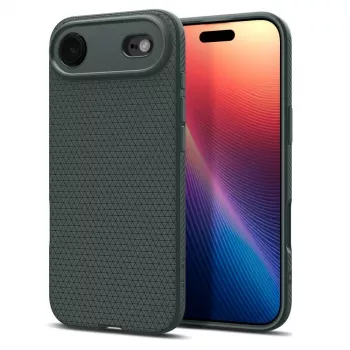 Custodia Spigen Liquid Air per Apple iPhone 17 Air, Abyss Green