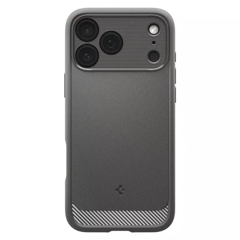 Custodia Spigen Rugged Armor Mag MagSafe iPhone 17 Pro grigio