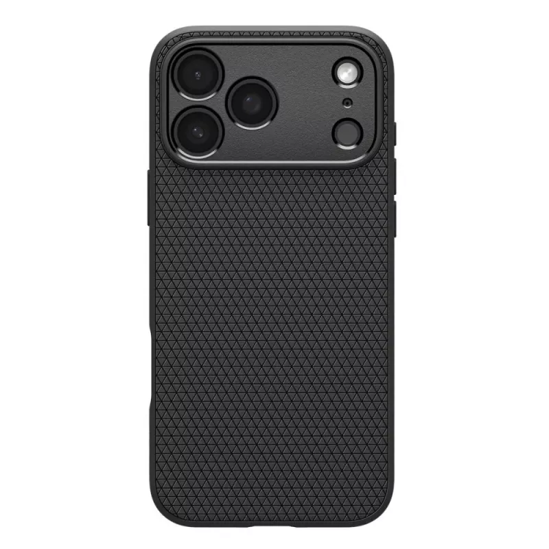 Custodia Spigen Liquid Air iPhone 17 Pro nero opaco