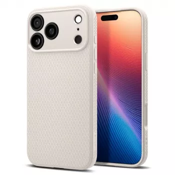 Custodia Spigen Liquid Air iPhone 17 Pro Natural Titanium