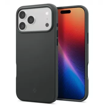Custodia Spigen Silicone Fit Mag MagSafe iPhone 17 Pro Abyss Green