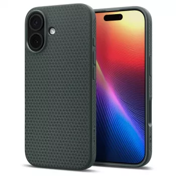 Spigen Liquid Air custodia per Apple iPhone 17 - Abyss Green