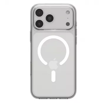 Spigen Liquid Crystal Mag Magsafe iPhone 17 Pro Max trasparente/bianco